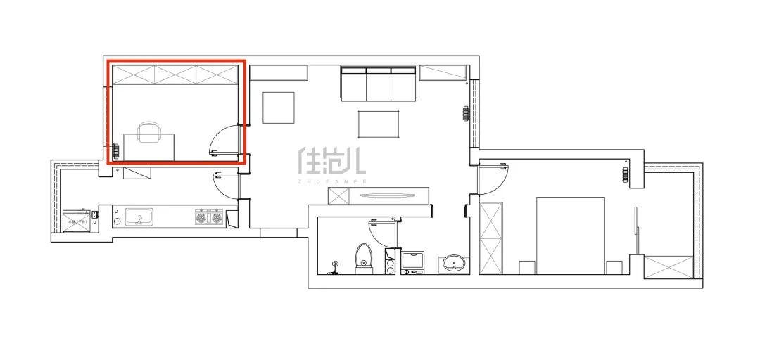 62m²显大超100m²，最适合普通中国家庭的风格，没有之一