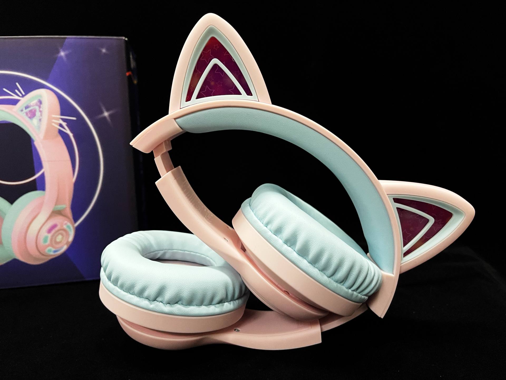 儿童上网课Tribit趣倍BTH13头戴式发光蓝牙耳机体验