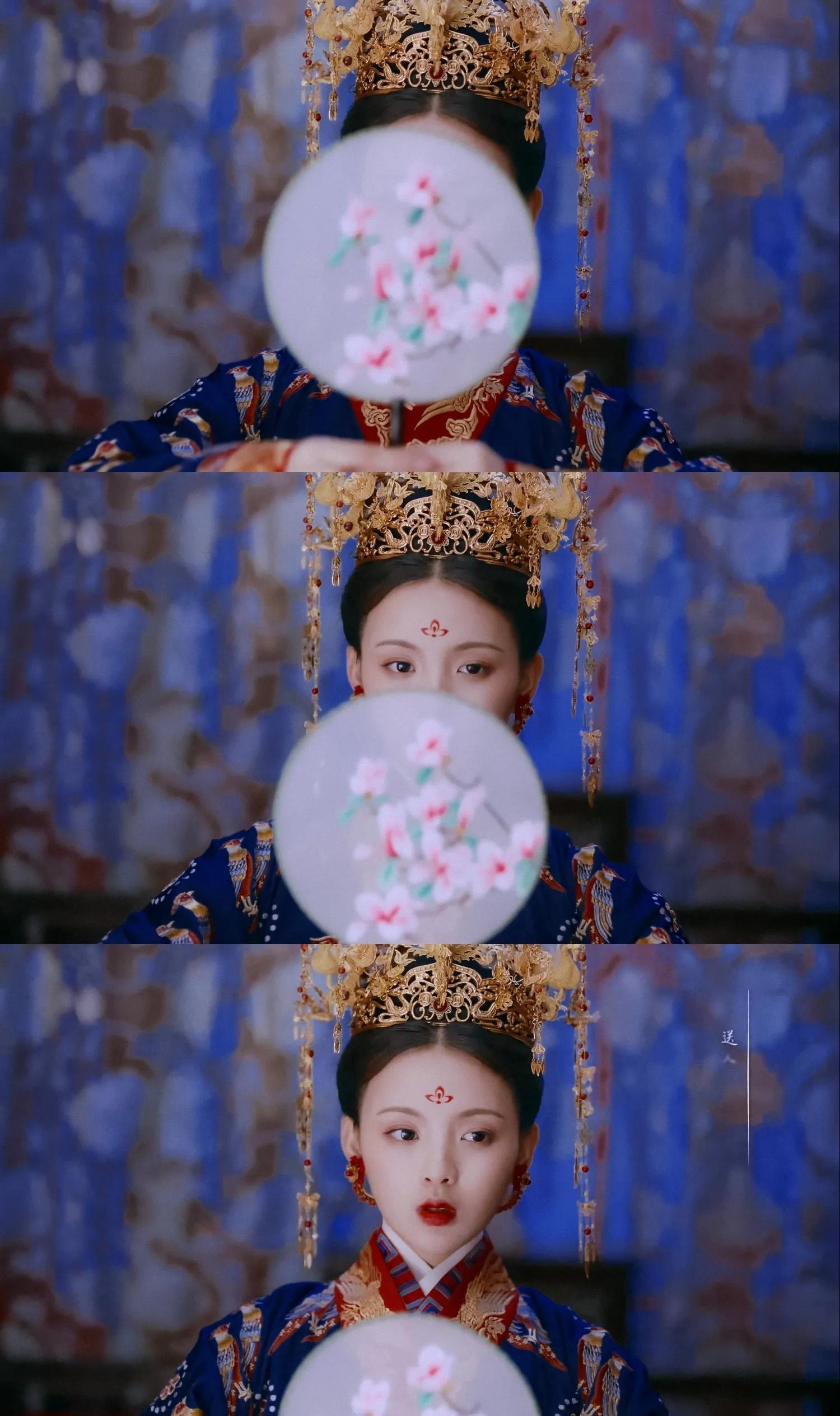 赵丽颖的绿色嫁衣，杨幂的黑色嫁衣，谁的嫁衣造型惊艳了你？