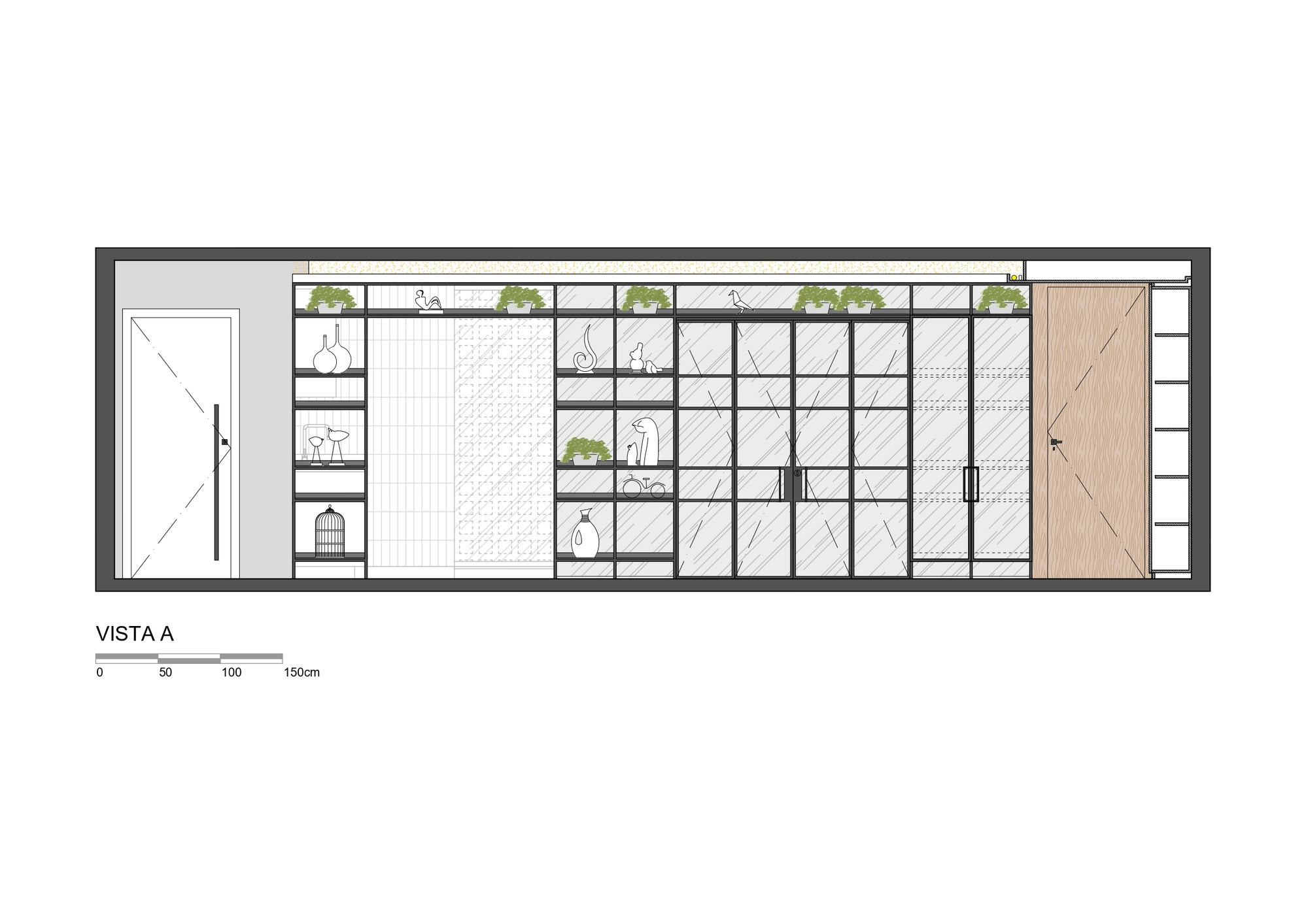 巴西利亚温暖明亮的水泥公寓，120m²三居改一居，向现代主义致敬