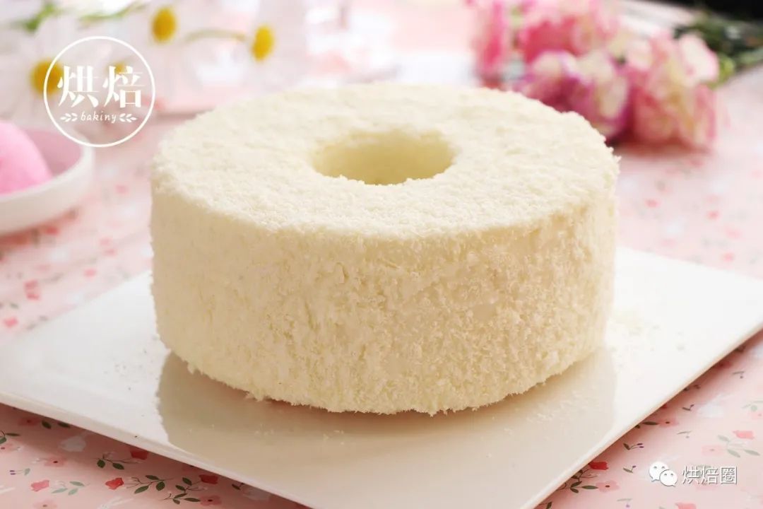 這樣做天使蛋糕從裡到外都白不干不韌比戚風好吃