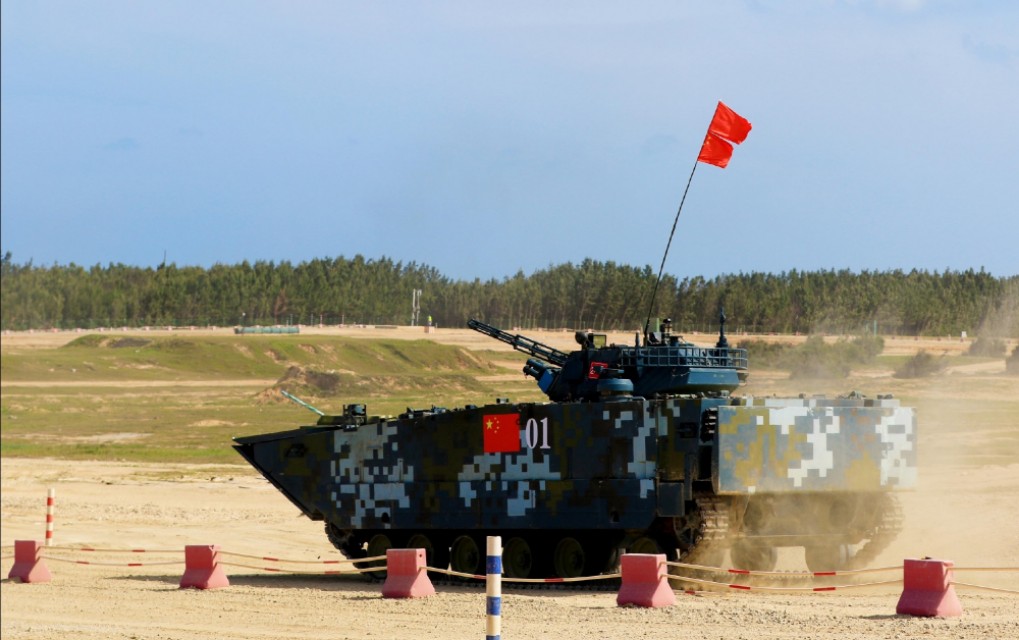 05式两栖战车其他国家陆战队羡慕的装备，真正的