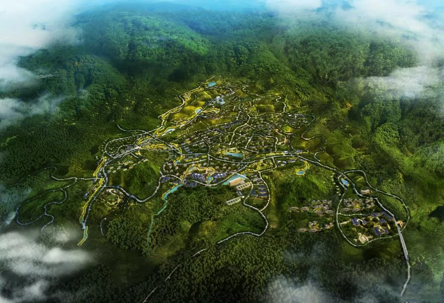 华侨城在普洱圈地一万亩，茶山要变康旅小镇，体验中心要开建了