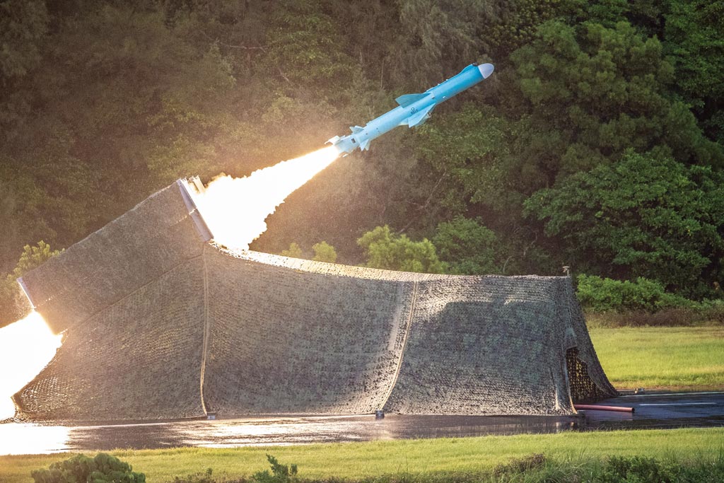 妄圖空襲大陸沿岸？ 台軍開始量產部署中長程飛彈