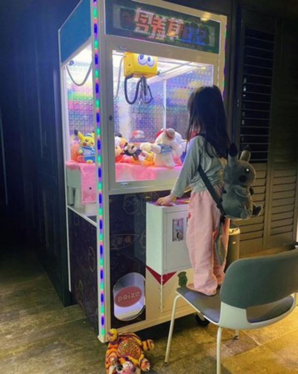 歌手热狗千万豪宅曝光，一把椅子高达20万，娃娃机搬回家给女儿