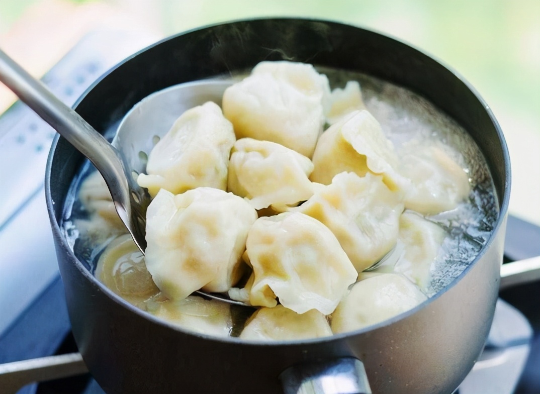 煮饺子图片真实图片