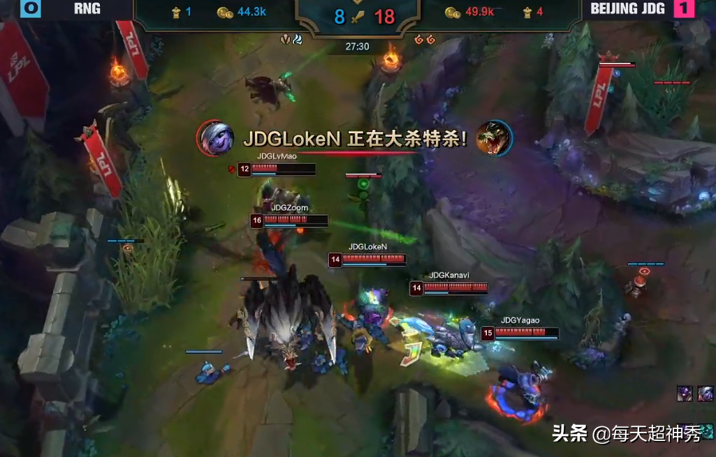 RNG of JDG relaxed sweep anything away, letme speak bluntly: The method that defeats small tiger was found