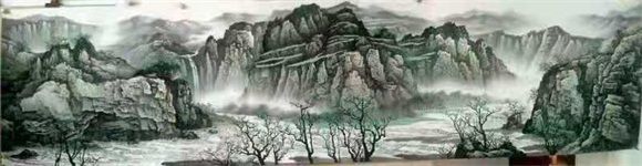 风格独特 气势磅礴——辛国彦作品欣赏