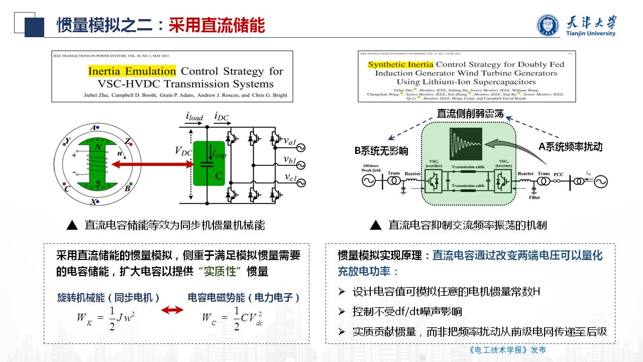 天津大学朱介北教授：电力系统的虚拟惯量和虚拟阻尼的新型设计