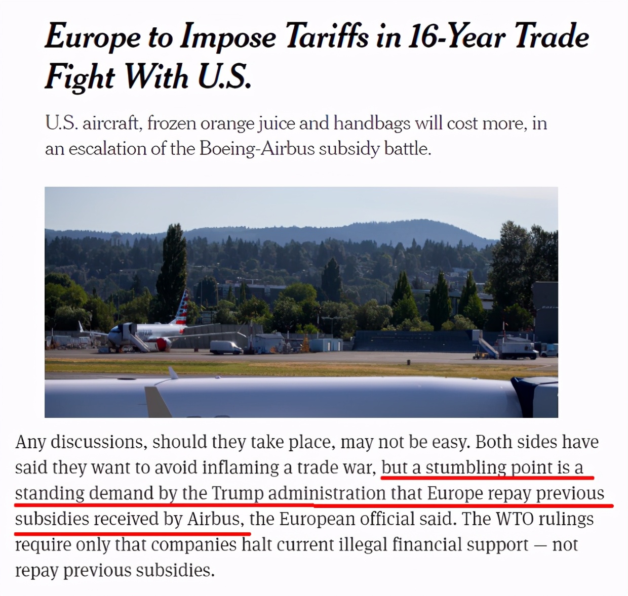 欧盟对美实施贸易反制，专家称“美式任性”促使矛盾升级