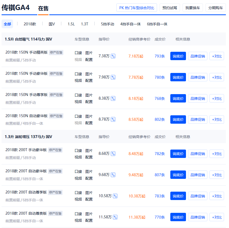 新款传祺GA4曝光，竟然换装1.5T三缸，这是嫌销量太高？