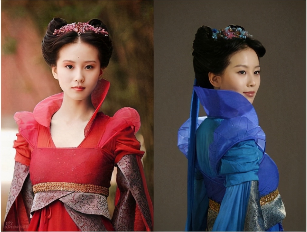 大热小花路透：鞠婧祎造型出彩但粉底厚，赵露思红绿搭配好霸气