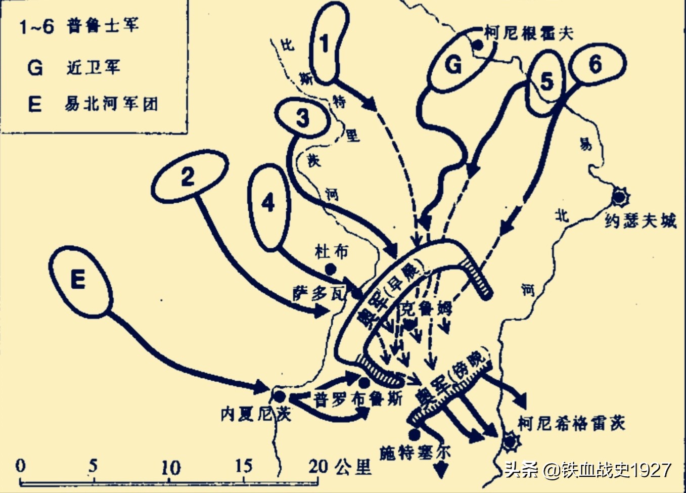 帝国的崛起：从普奥战争萨多瓦战役看普鲁士军队的分进合击战术