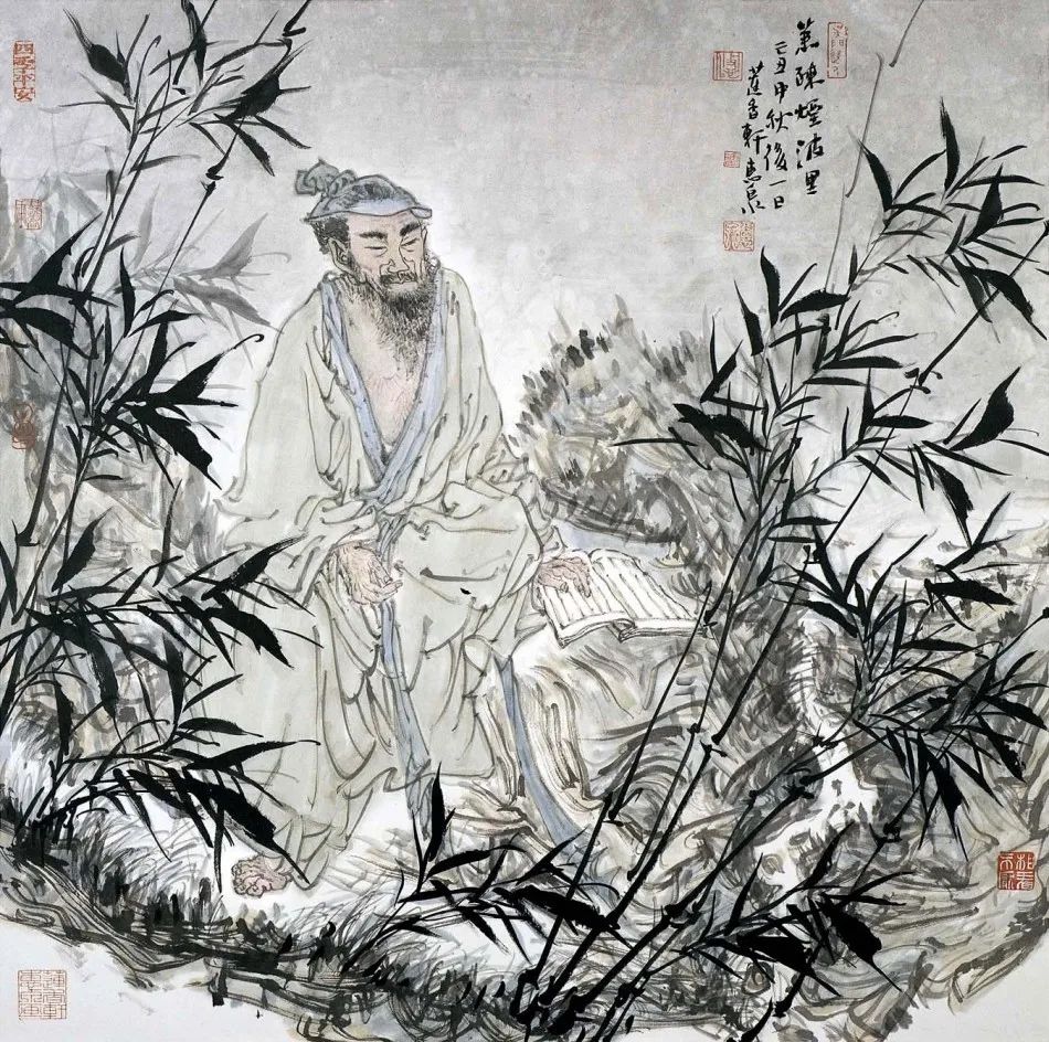 柔美多姿，仪态万方——著名画家徐惠泉以工笔重彩将东方女性的美跃然纸上