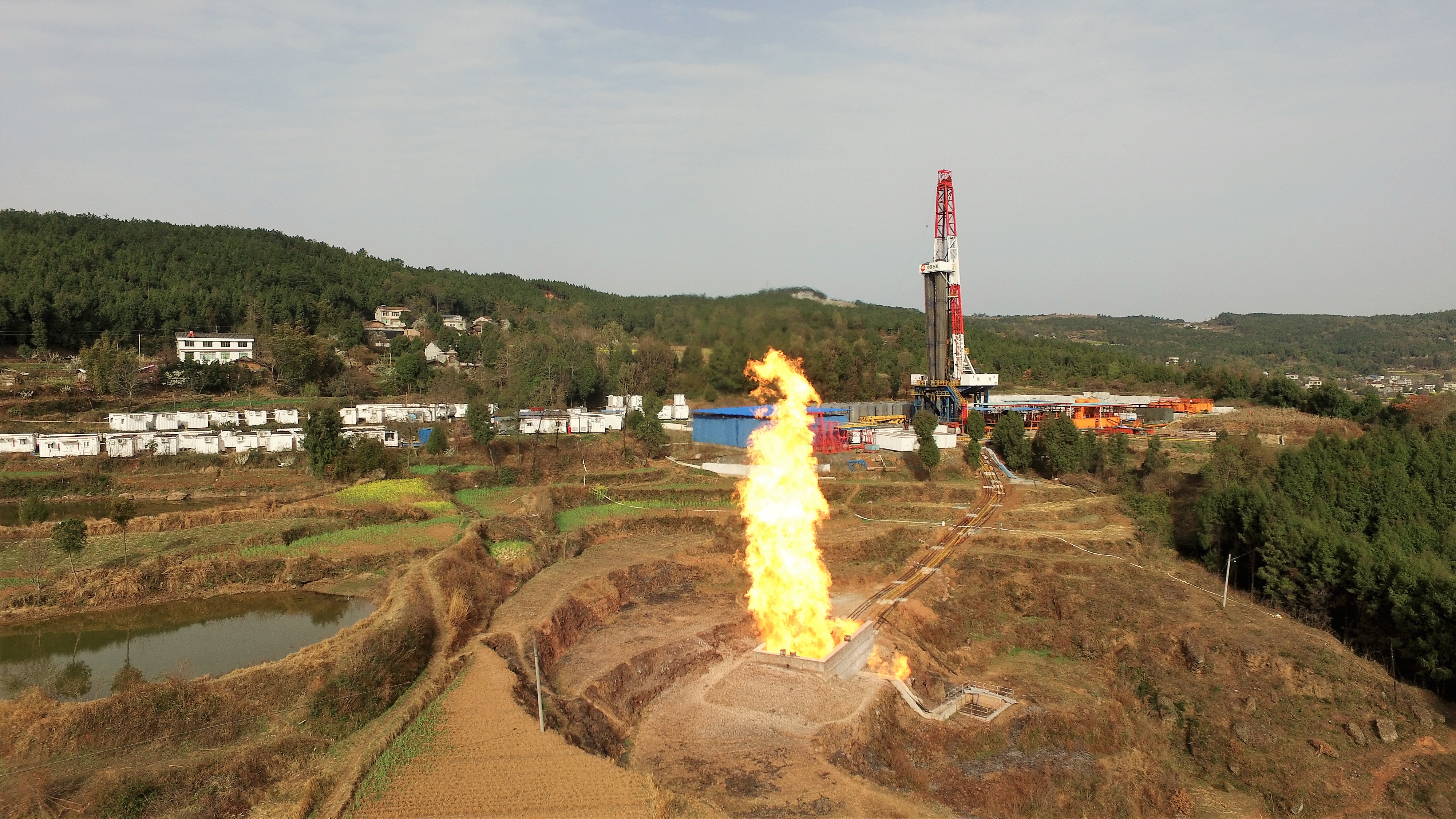 绵阳江油，钻出日产175.66万方超级气井，在你家乡吗