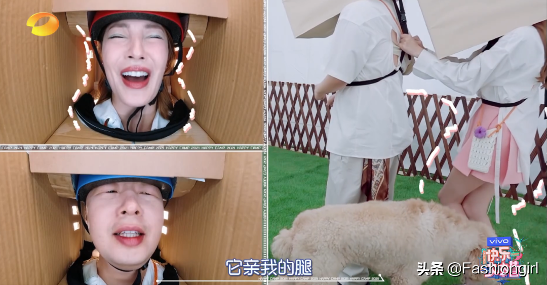 取代谢娜3个月后​，网友：因为她《快本》变好看了