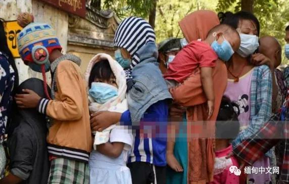 太慘了！ 緬甸上百人排隊乞討！ 沒辦法只能吃別人的剩飯剩菜