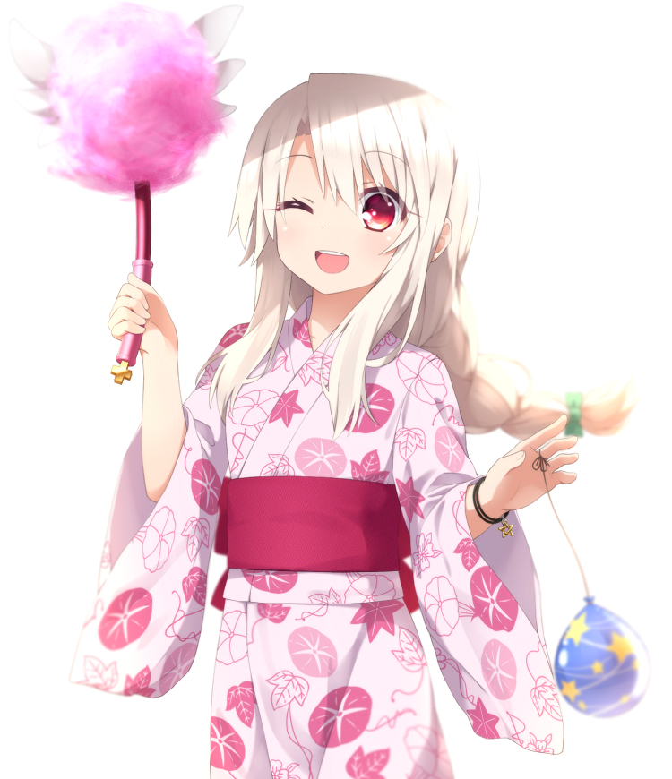 看了半天才發現，原來魔法少女伊莉雅，是fate的第一部后宮番