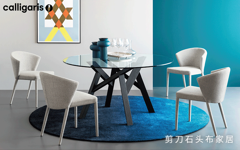 Calligaris餐椅图片大全，意大利“椅王”的设计有多绝？