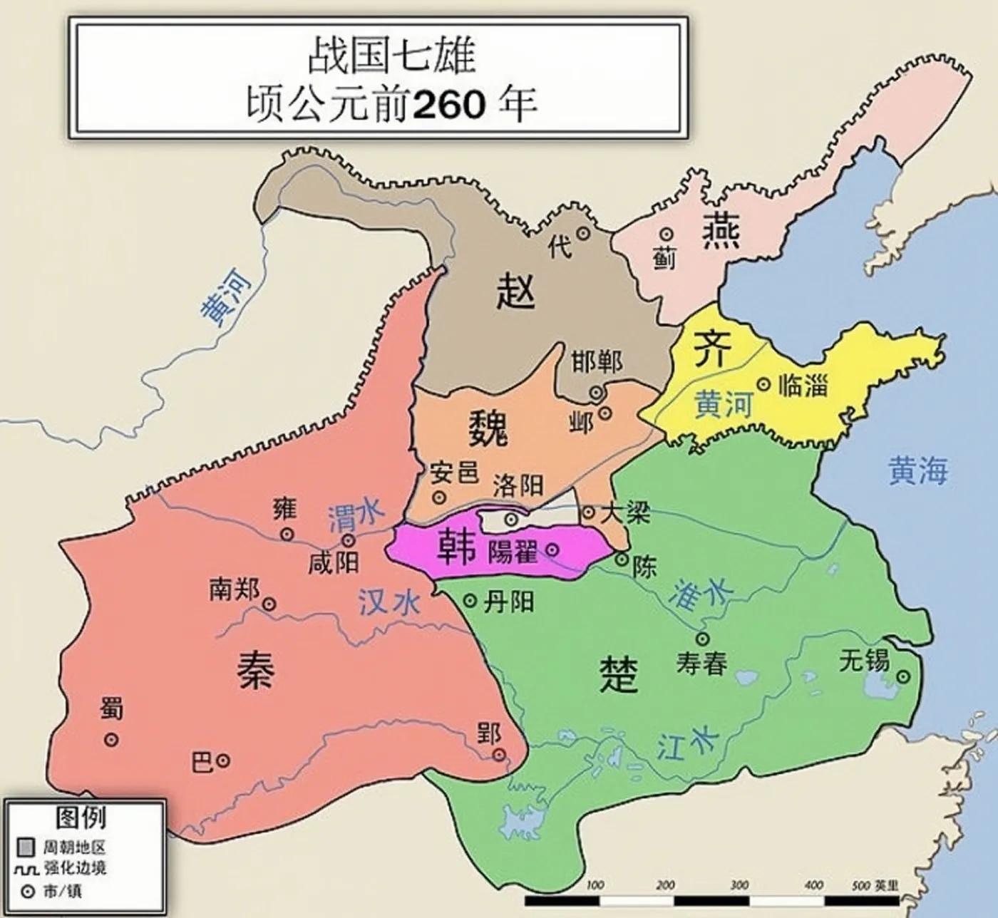 481年春秋战国史，一文就懂，看完仅需5分钟