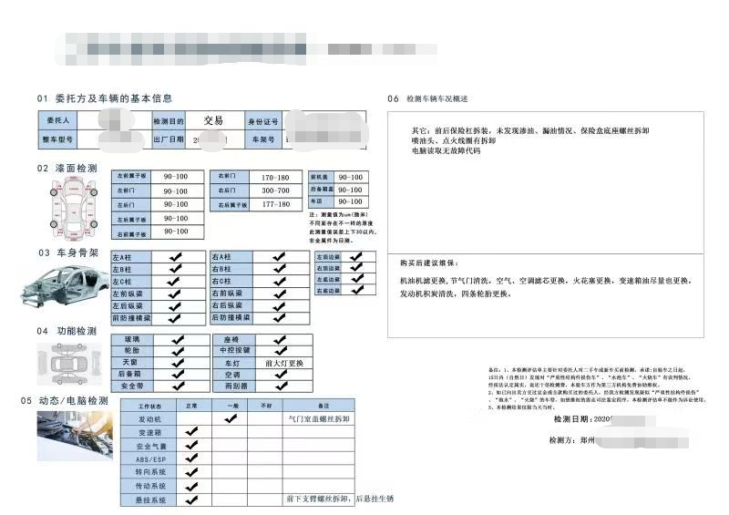 二手车检测失误十倍退款，好拿吗？