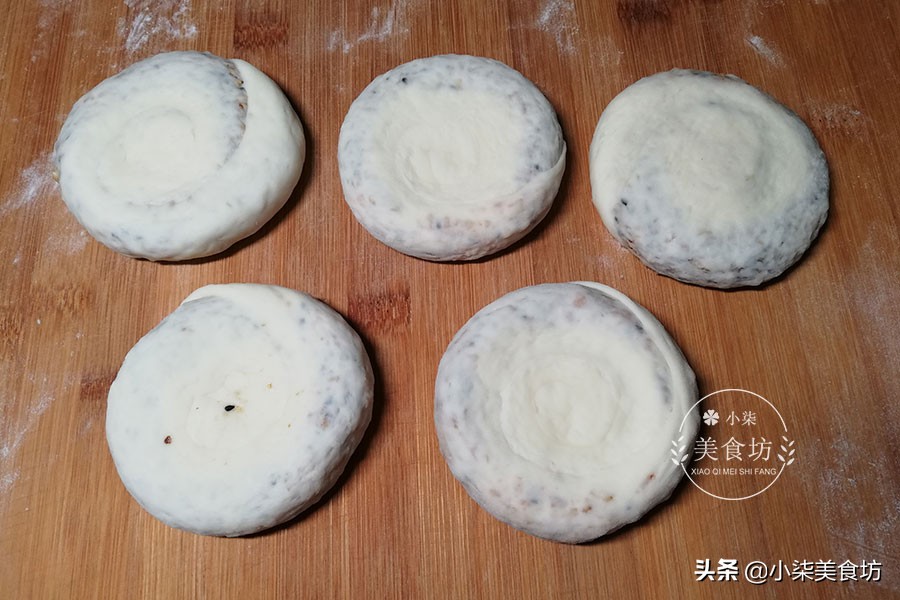 圖片[17]-一碗面粉 2把花生米 教你做花生酥燒餅 外酥里軟 5分鐘就出鍋-起舞食譜網
