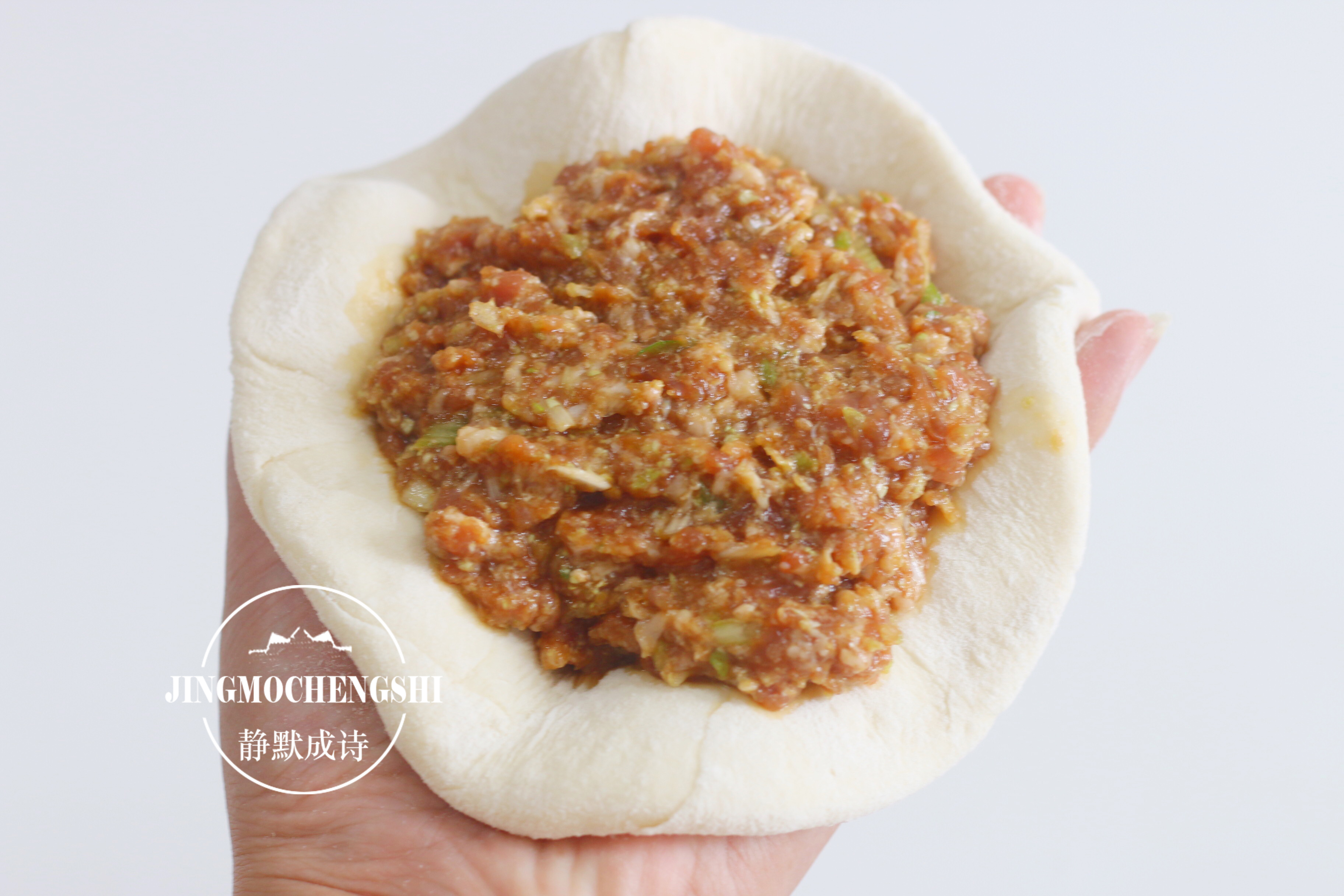 自己做肉饼，馅儿香皮软，真材实料，做法给你，学会再也不用买