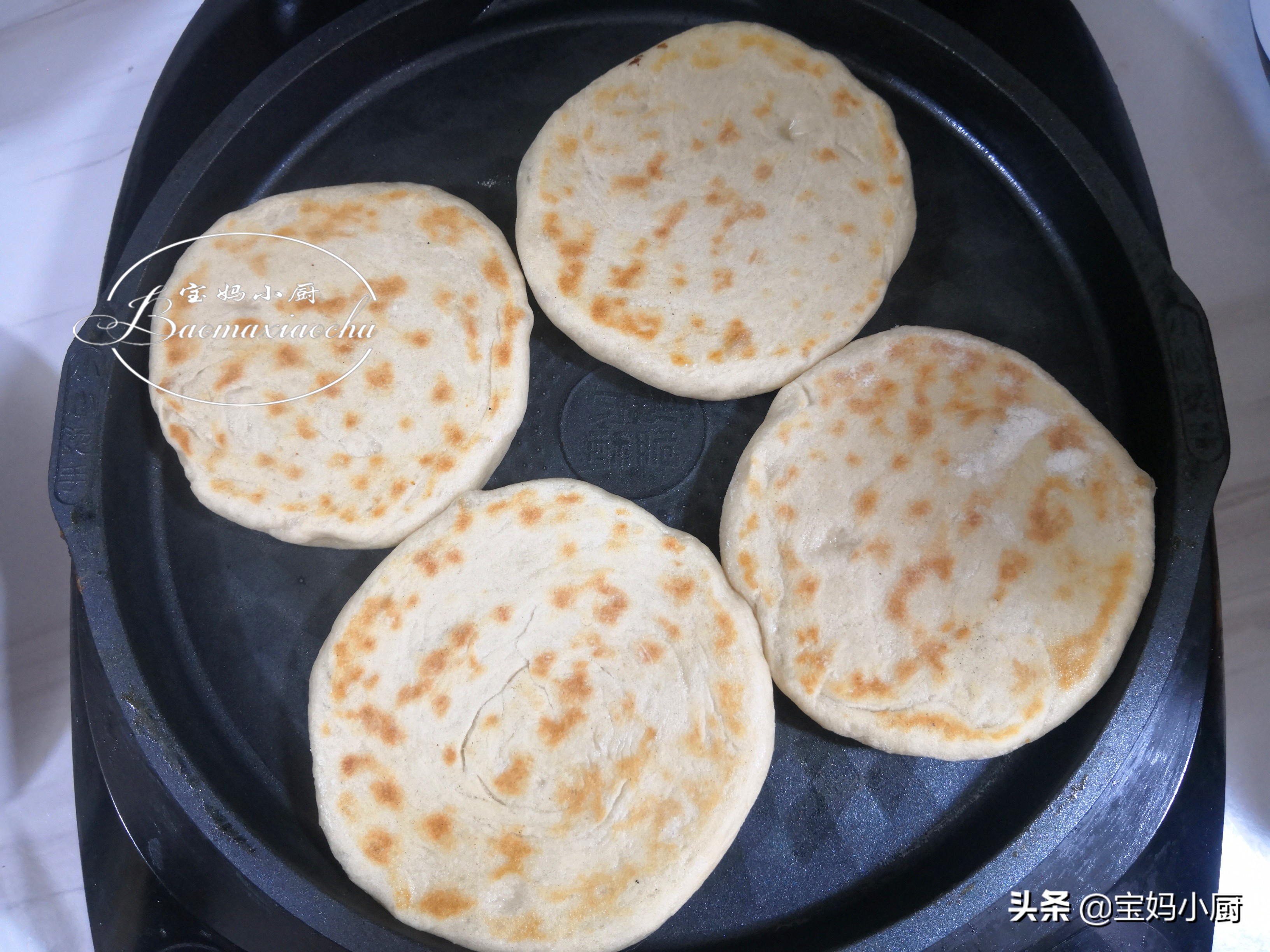 孩子超愛吃的肉夾饃，一次就成功的做法，跟買的一個味，營養味美