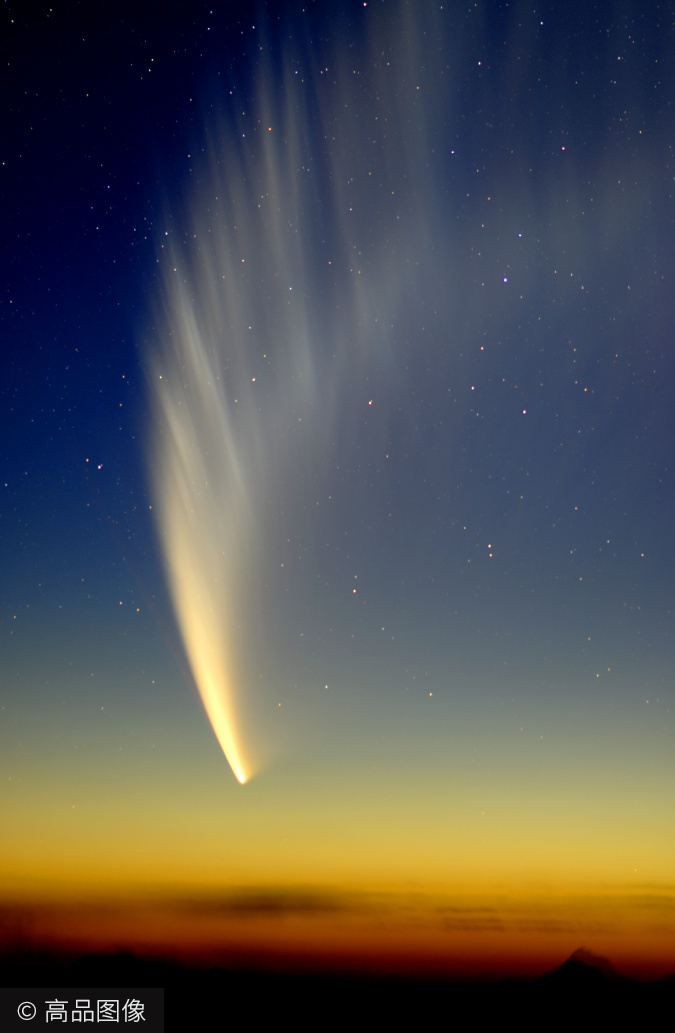 彗星 真实照片图片