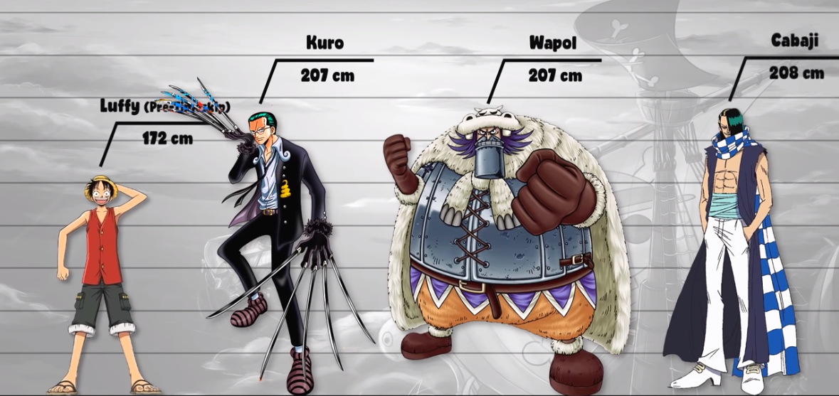 海賊王百名角色數據公示4：76歲2米身高，海賊設定至今是迷
