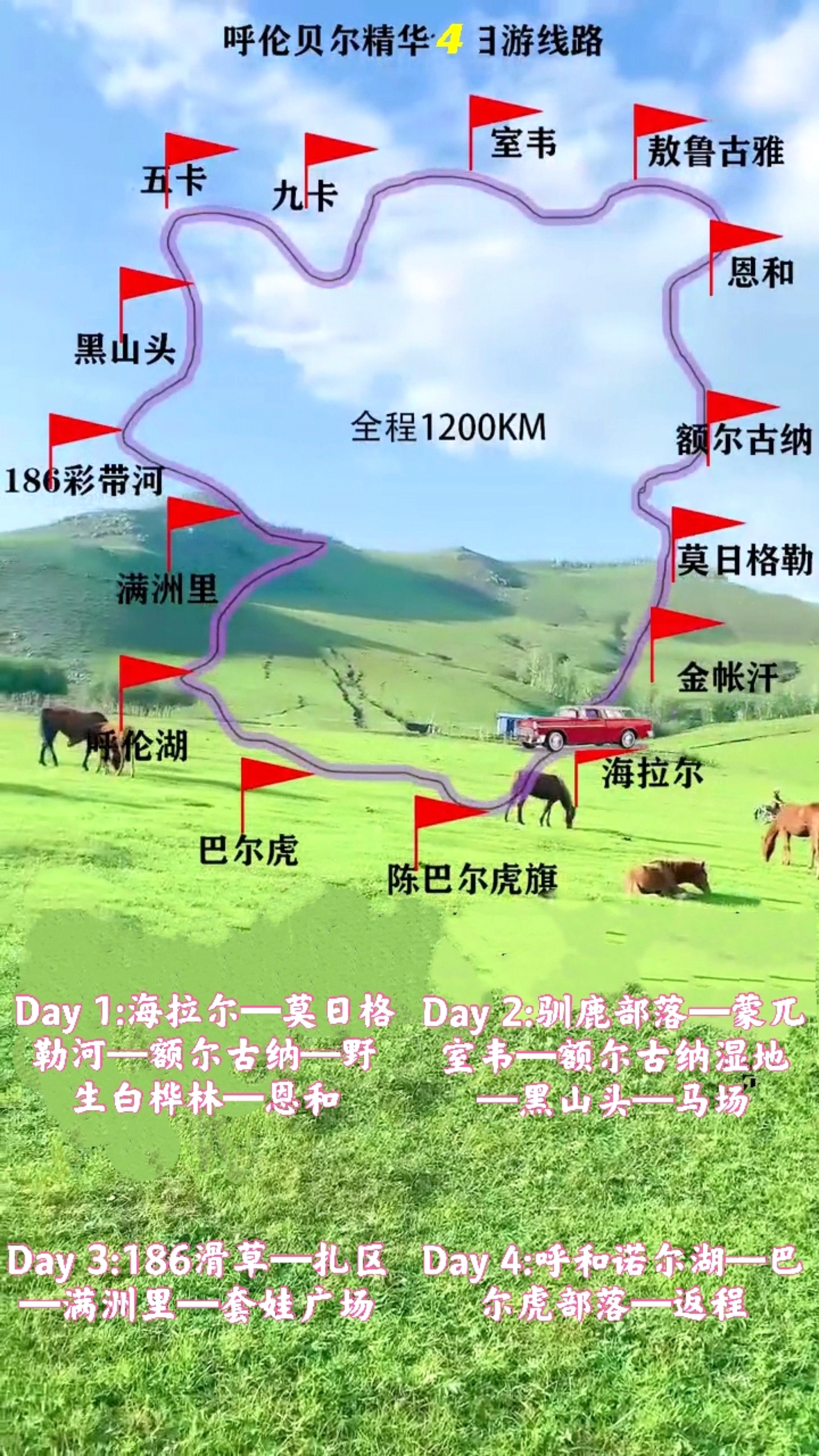 呼伦贝尔大草原旅游攻略及注意事项