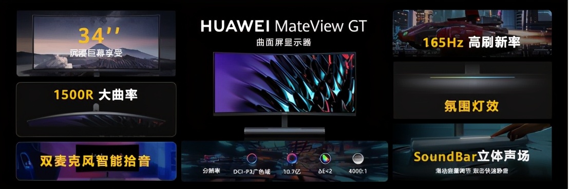 售价3599元起，华为MateView和华为MateView GT在国内发布