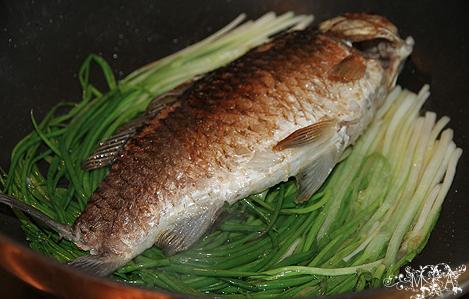 图片[4]-葱烧鲫鱼的做法步骤图 吃的连汤都不剩的鲫鱼做法 非常入味没-起舞食谱网