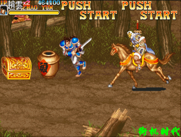 街機(jī)游戲秀出天際的玩法，讓BOSS們自相殘殺