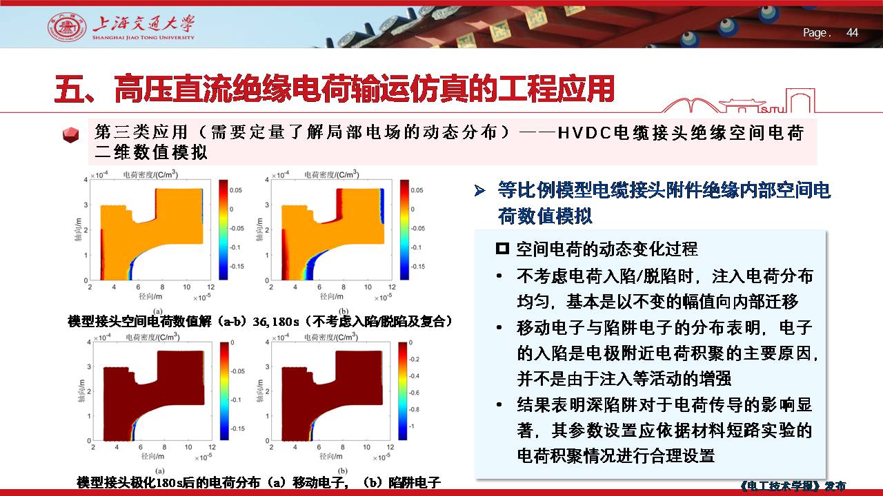 上海交大尹毅教授：聚合物絕緣高電場(chǎng)下電荷輸運(yùn)的數(shù)值仿真及應(yīng)用