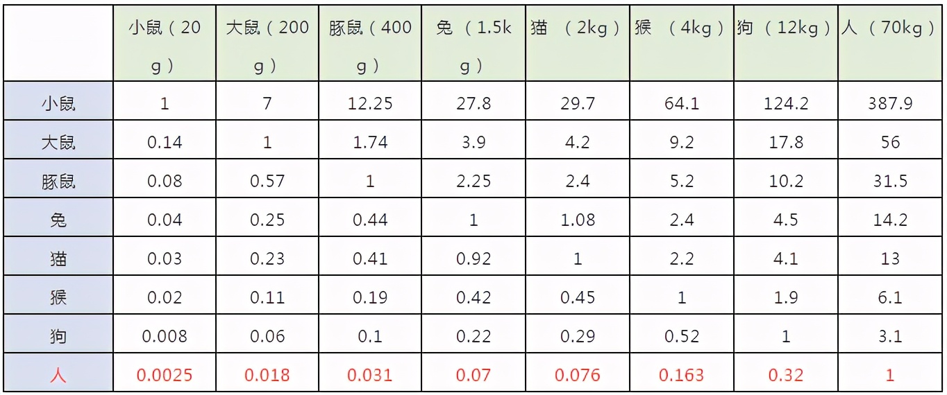 动物实验给药不知道如何计算？戳