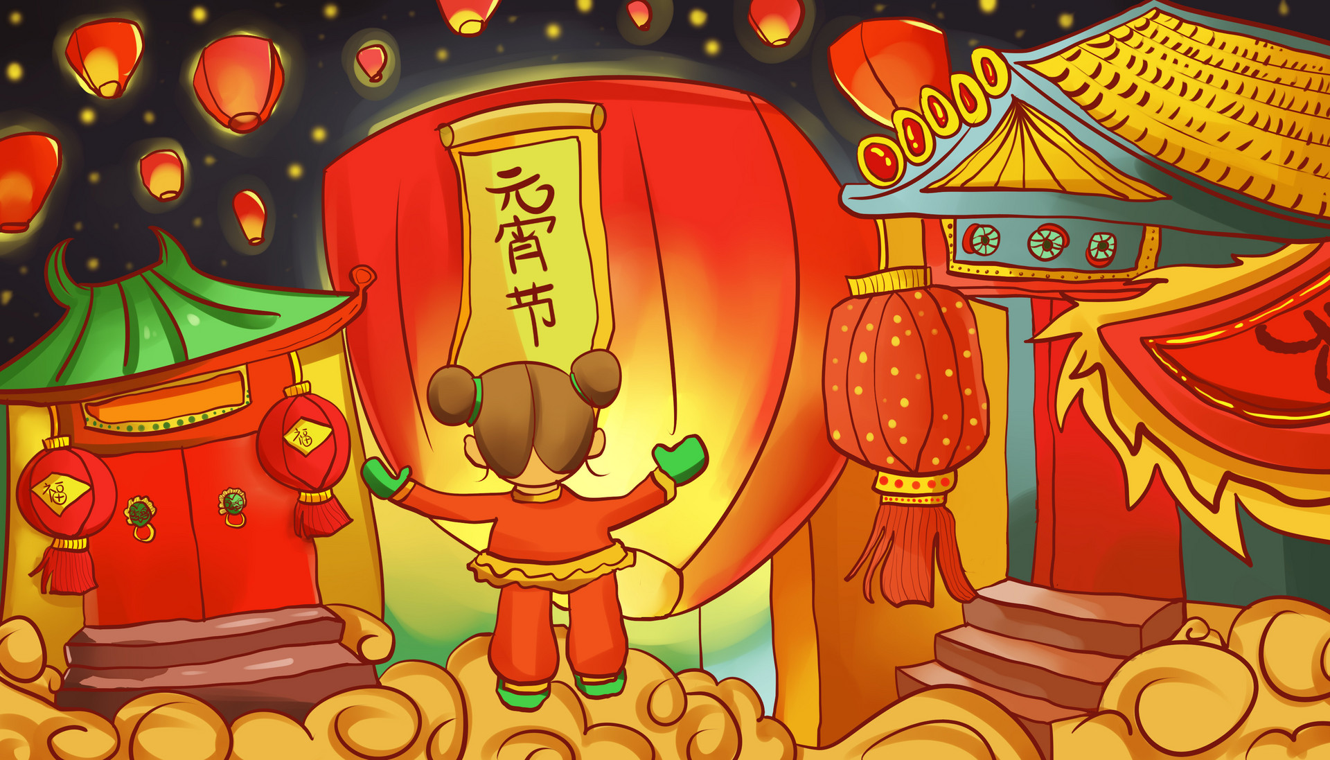 正月十五闹元宵元宵节的传说习俗和饮食 别忘了讲给孩子听|正月十五|元宵-滚动读报-川北在线
