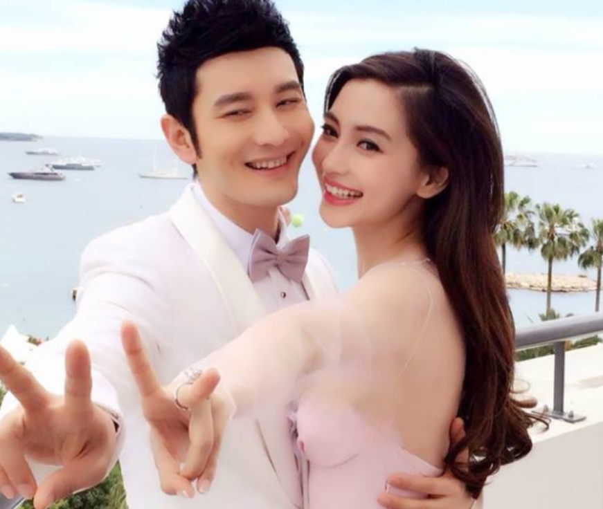 港媒爆料黄晓明在青岛离婚，baby分走几个亿，孩