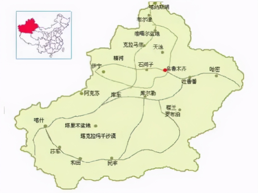 西北苦寒之地的新疆,早就是全国重要的农业基地了.