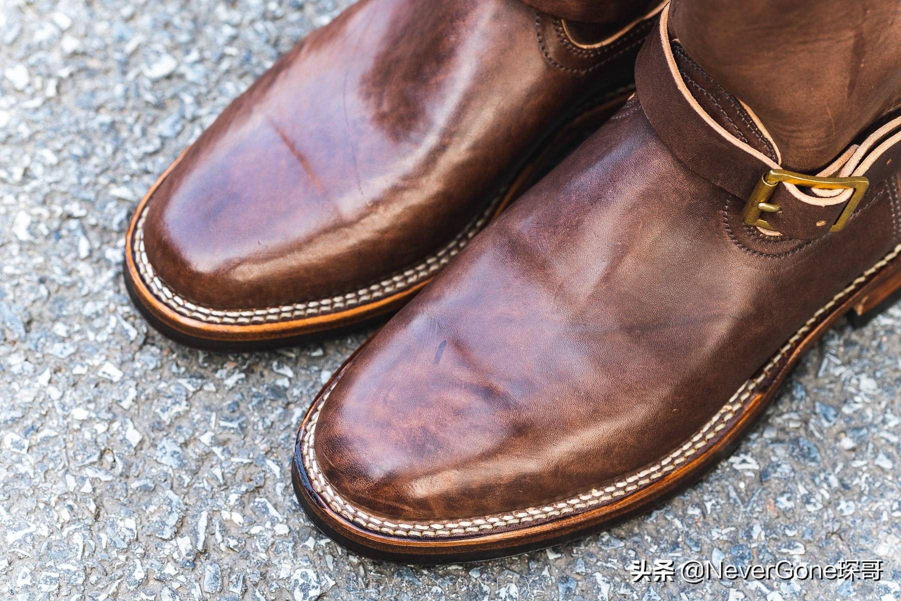 一双少见但高端的电工雨鞋——Viberg 2060马皮工程师