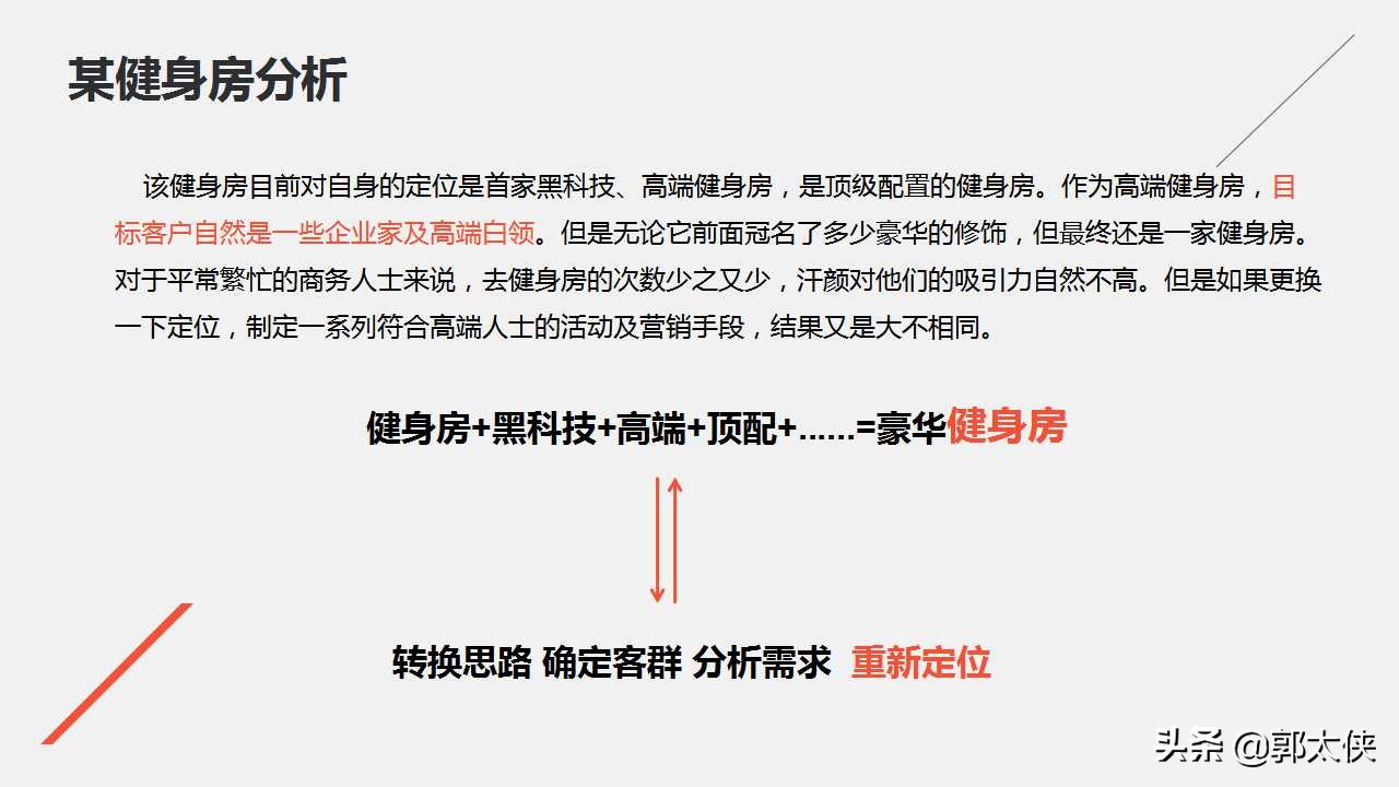 健身房营销方案PPT「全案营销」