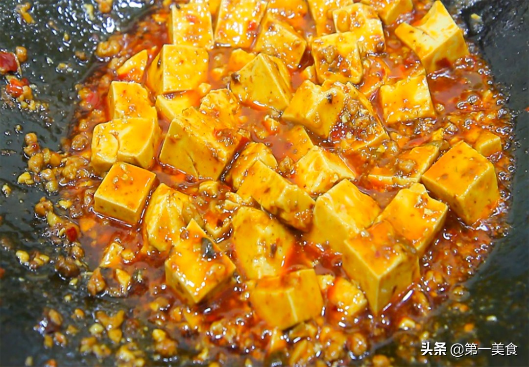 图片[8]-【麻婆豆腐】做法步骤图 传统老味道 拌饭一绝-起舞食谱网