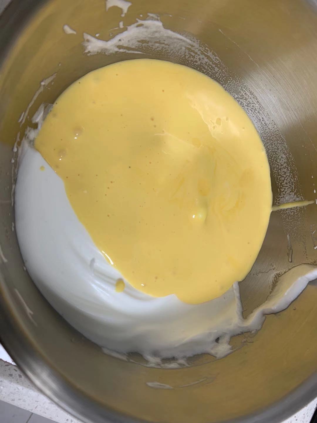 图片[7]-冰乳酪抹茶焦糖蛋糕做法步骤图  7个的配方-起舞食谱网