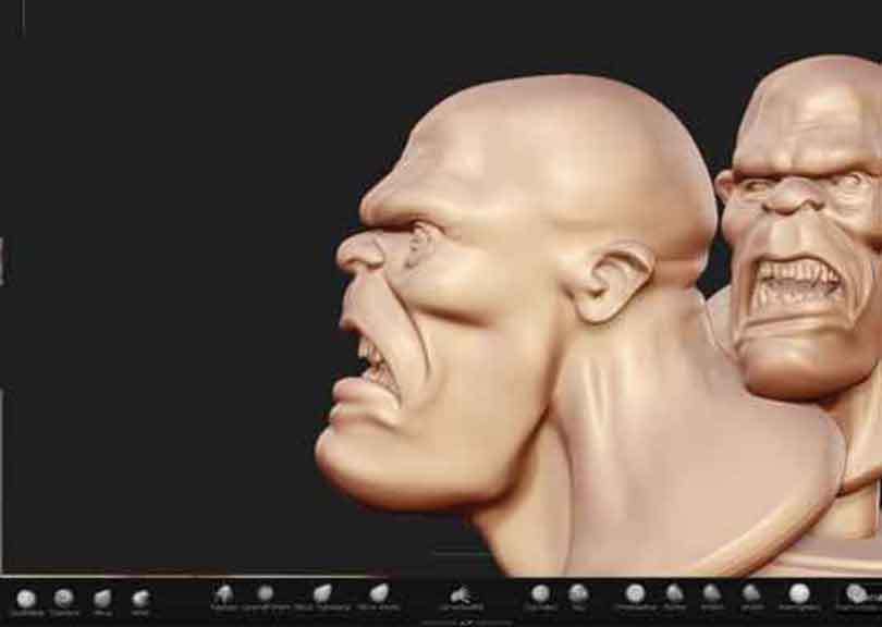 教学向｜分享3D建模技巧之，ZBrush硬表面雕刻技术技巧