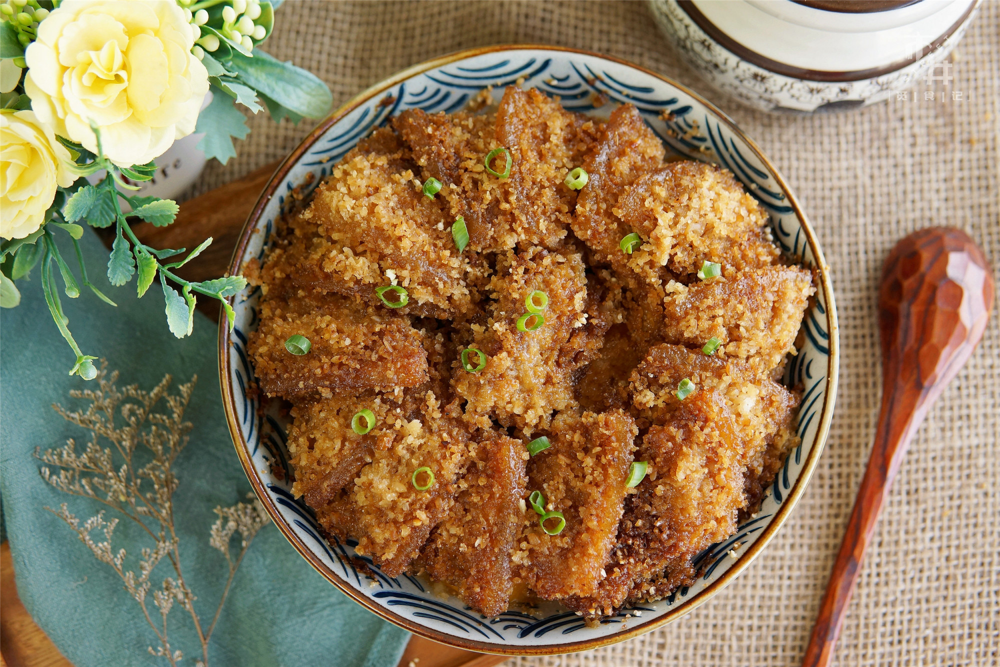 3 tips for steamed pork with rice noodles, passed down from the older generation, the pork belly is crispy and not greasy, and the rice noodles are not raw