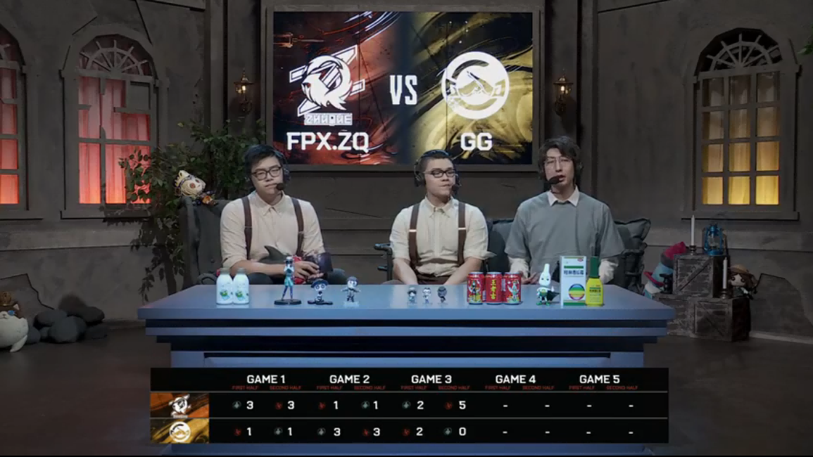 第五人格2021IVL夏季赛总决赛 FPX.ZQ vs GG 第三局
