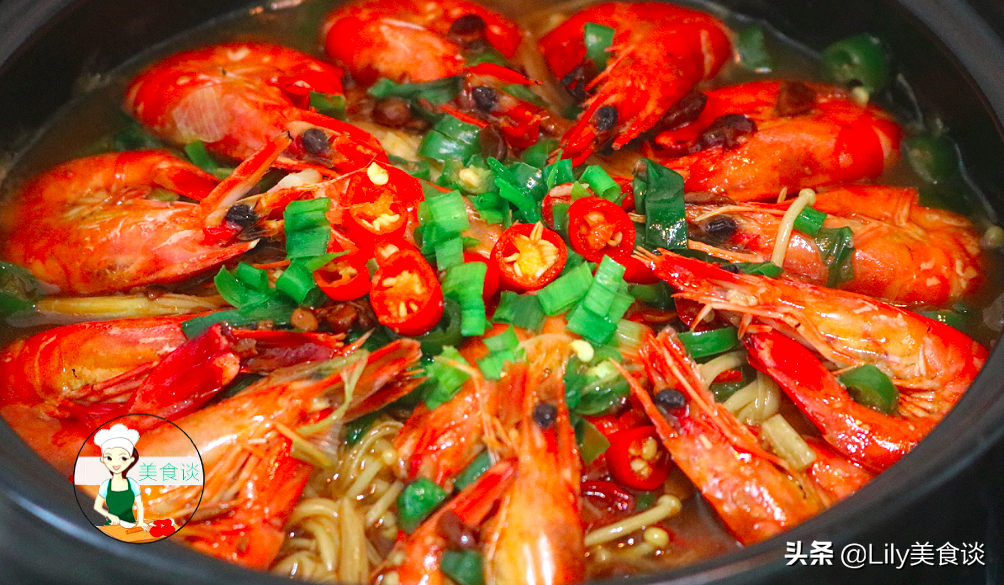 大蝦這樣吃最過癮，比水煮入味，比油炸健康，燜一燜，3分鐘出鍋