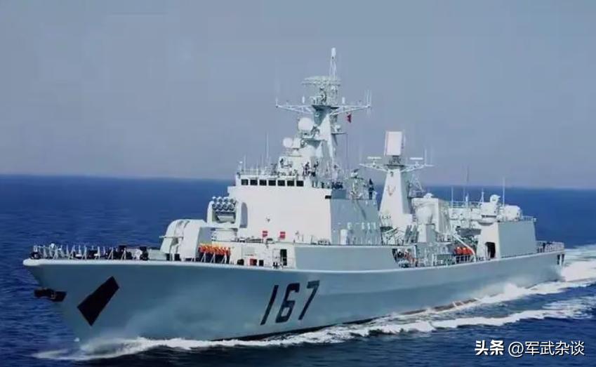 The old ship is back!The Chinese Navy's 168 