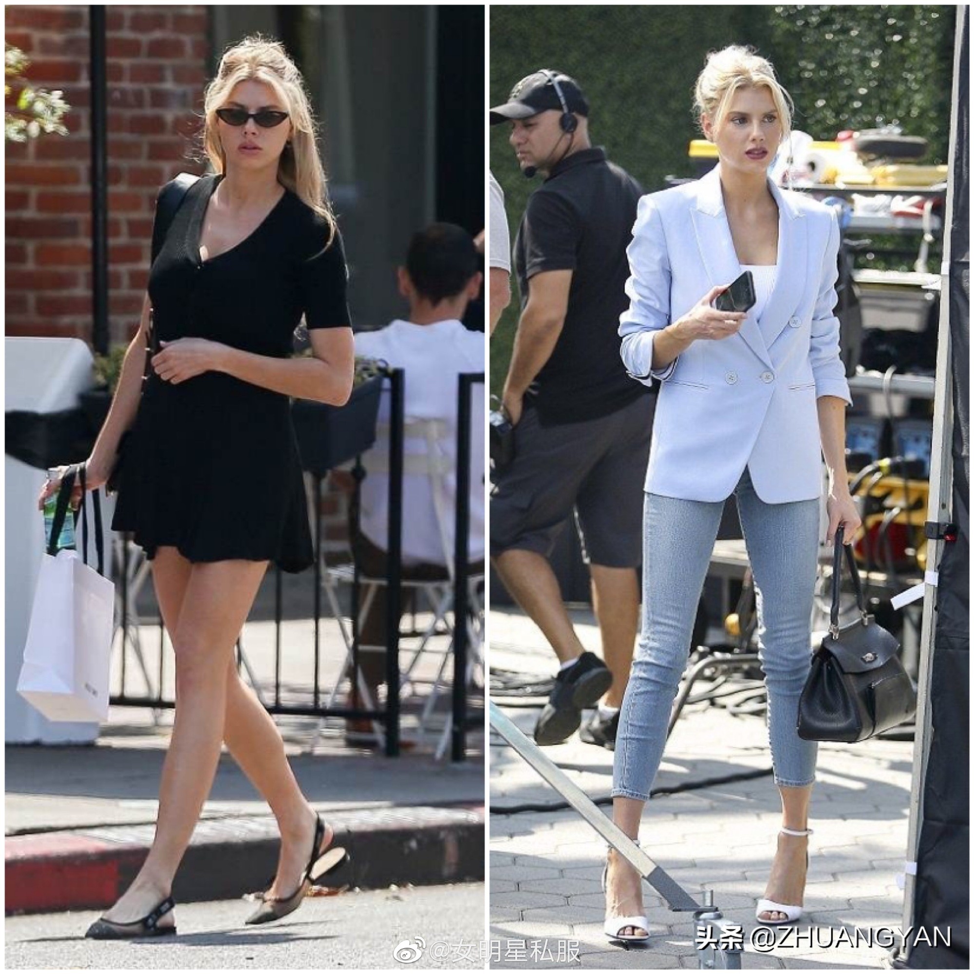 Charlotte McKinney has a bumpy figure, 30 sets of her street shots, you ...