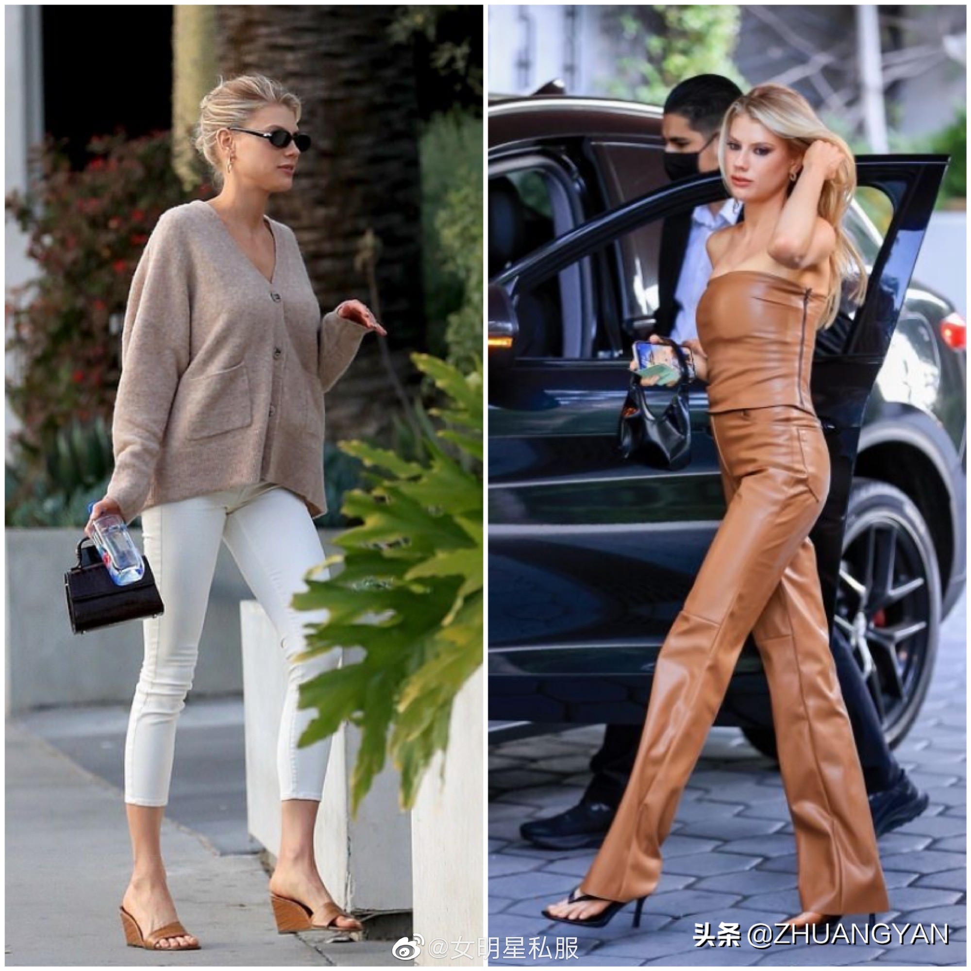 Charlotte McKinney has a bumpy figure, 30 sets of her street shots, you ...